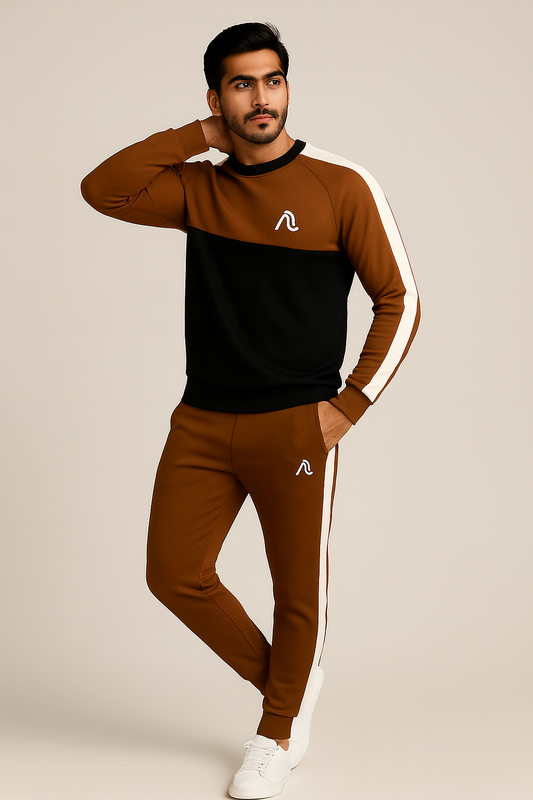 Dynamic Fusion Winter - brown /Black Tracksuit