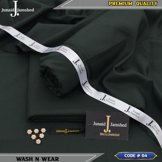 J. Wash n Wear Unstitched Suit for Men's
