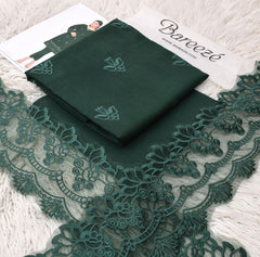 LAWN 2PC Embroidered UNSTITCHED SUIT| #1010