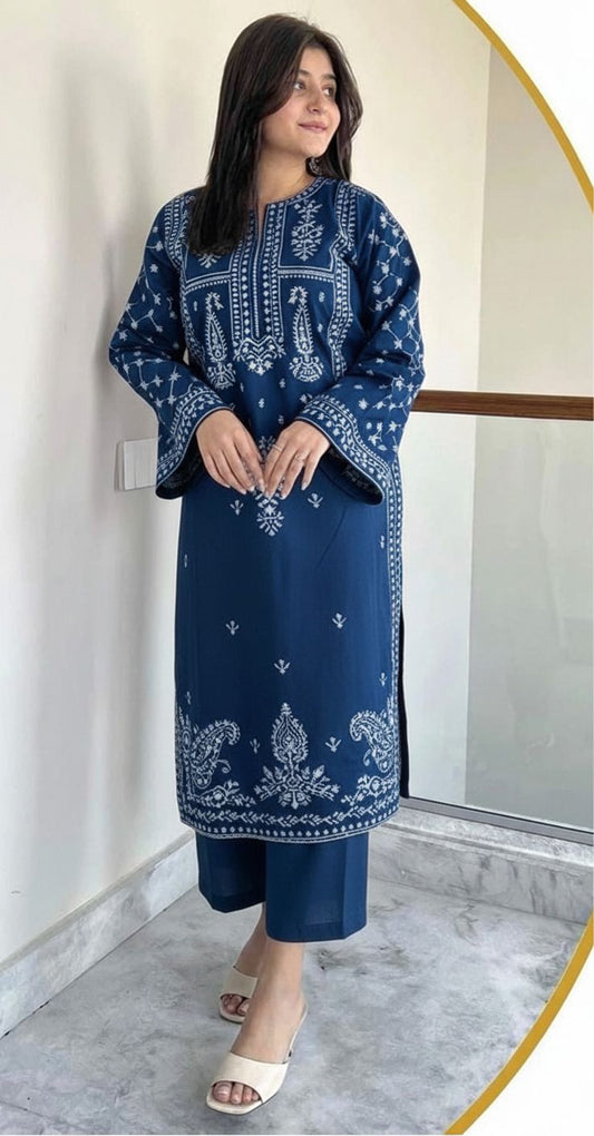 PURE LAWN 2PC EMBROIDERED