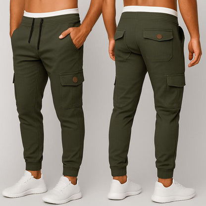 Streachable Camel Olive Green 6 Pocket