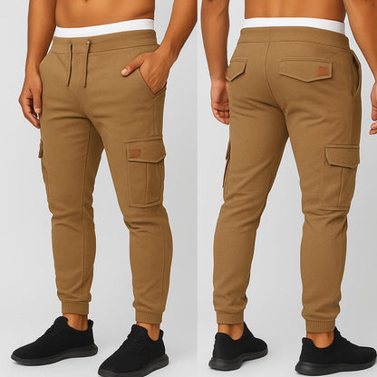 Streachable Camel Crgo 6 Pocket