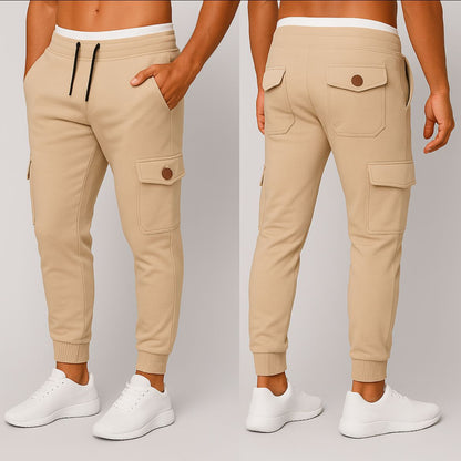 Streachable Camel Beige 6 Pocket