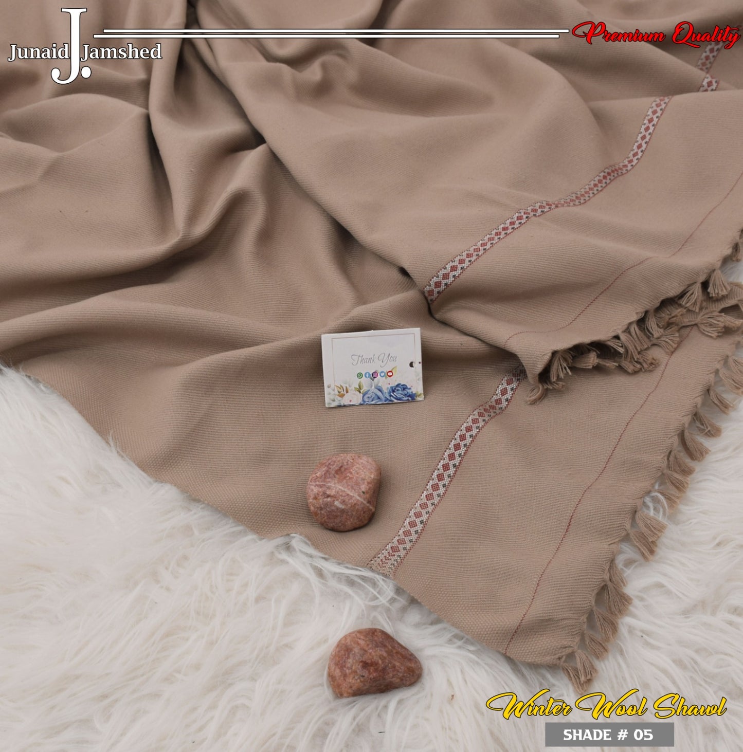 J. Men's  wool Shawl