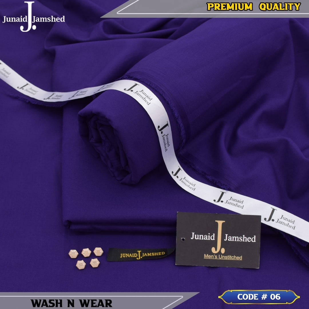 J. Wash n Wear Unstitched Suit for Men's