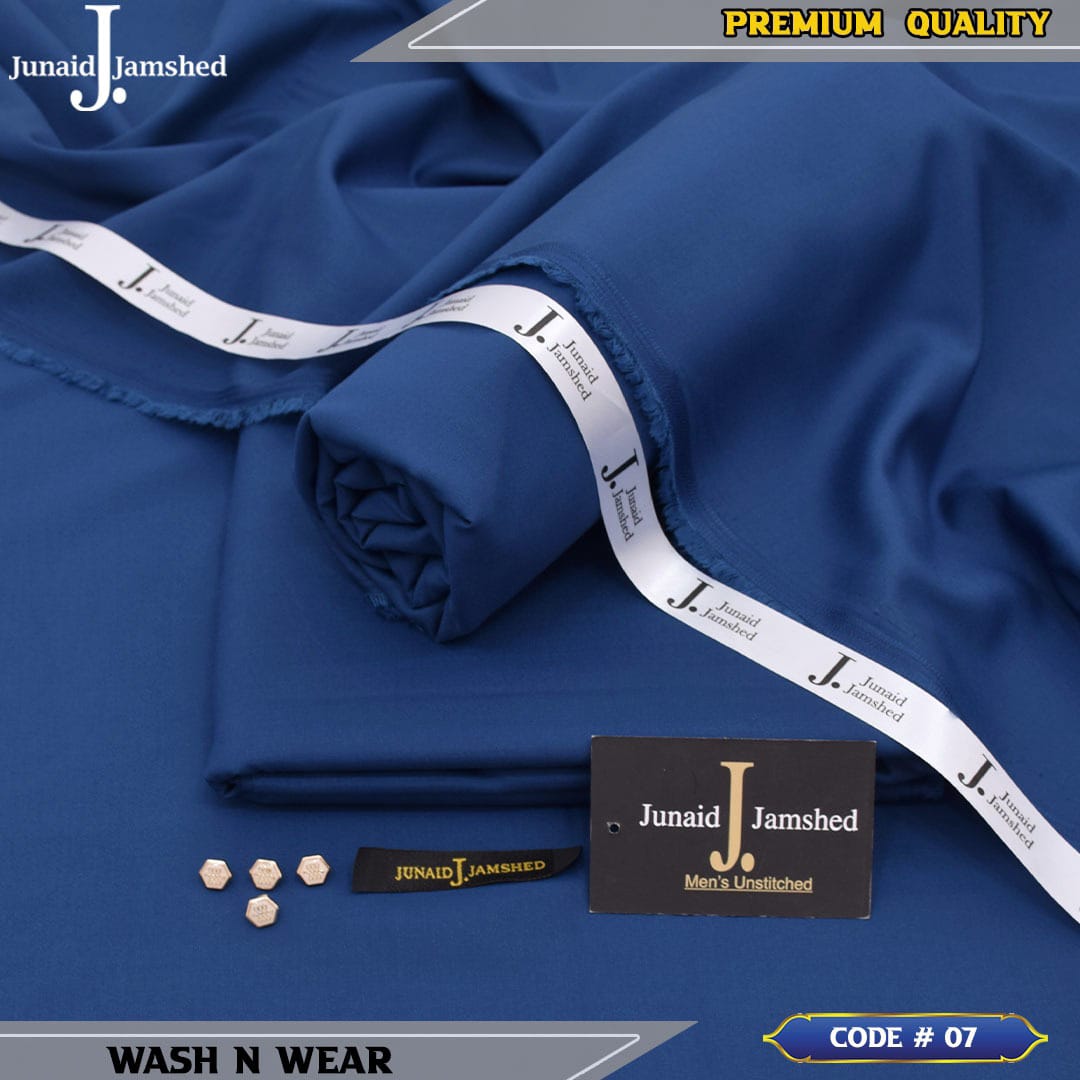 J. Wash n Wear Unstitched Suit for Men's