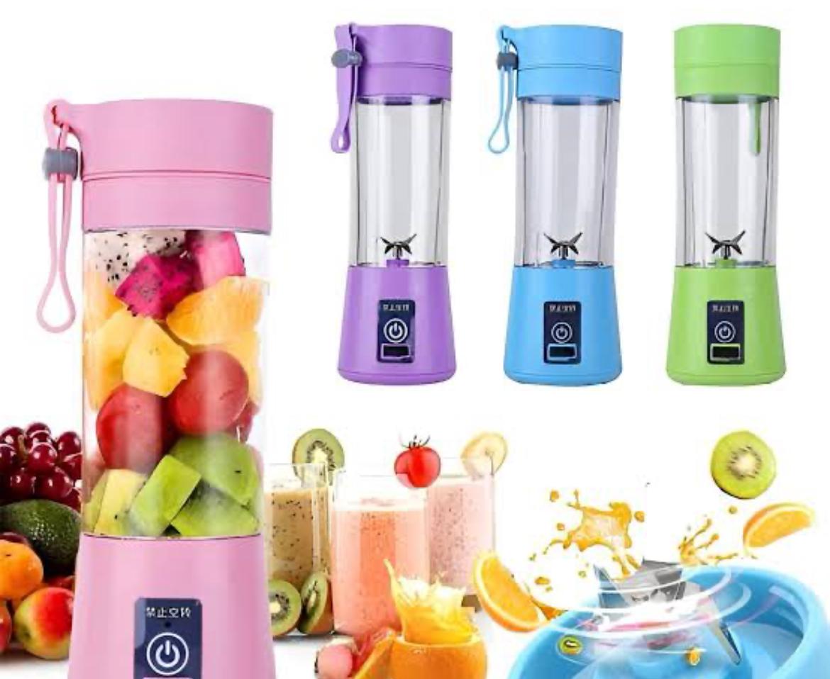 NEW USB Rechargeable Mini Juicer Blender with 6 Blades