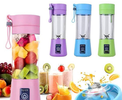 NEW USB Rechargeable Mini Juicer Blender with 6 Blades
